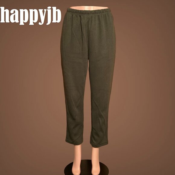 EUC Vintage Jenny Buchanan Pull On Knit Pants Size LP - Picture 2 of 10